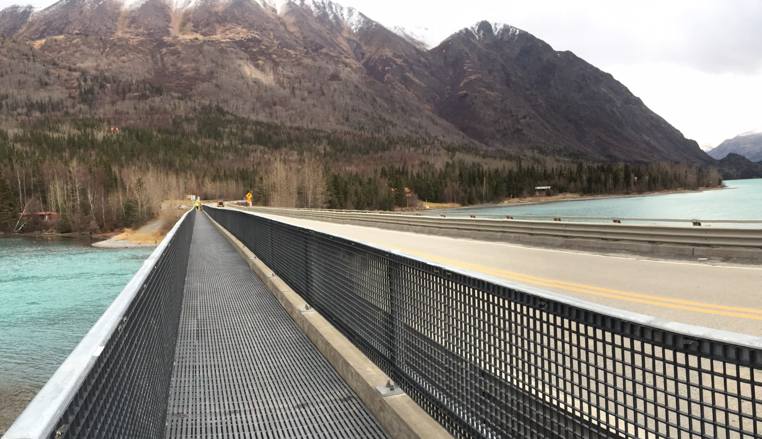 River Bridge FRP Grating