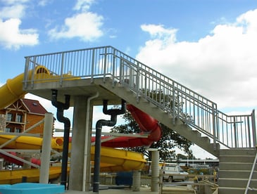 Waterslide-FRP-Railing-and-Stairs