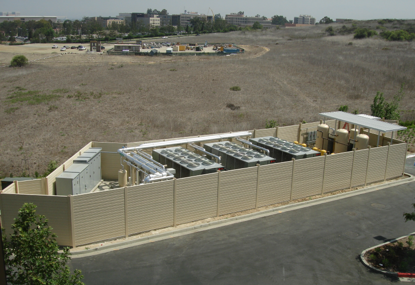 Data Center Sound Barrier Walls After