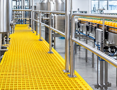 FRP Grating _ Food and Beverage