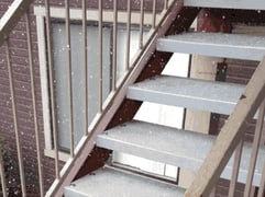 FRP vs Steel - stair treads image