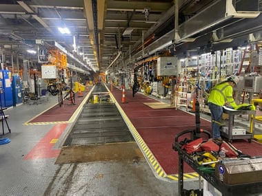 Floor grating manufacturing - automotive