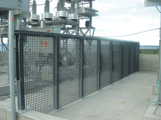 frp non-conductive fence, enc fencing, frp composite structures