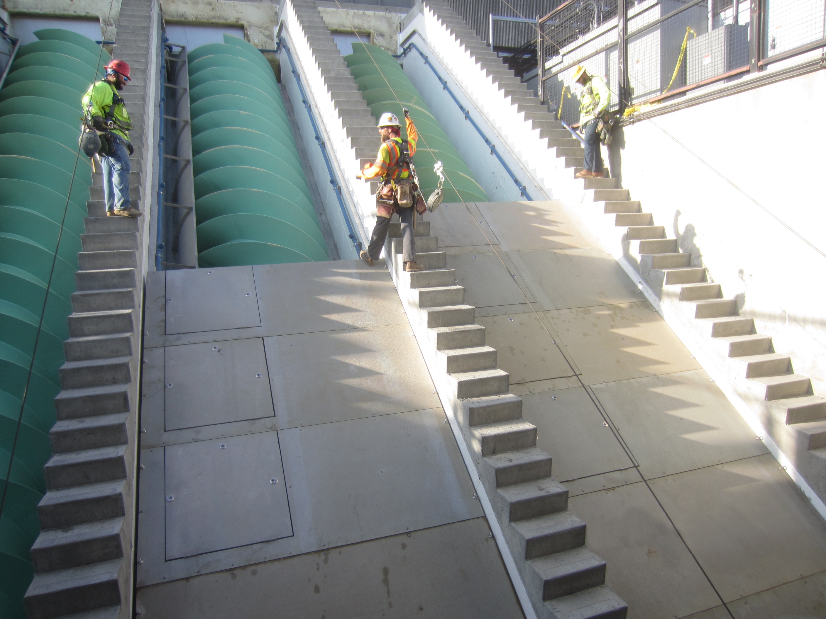 GRP covers for large screw pumps 