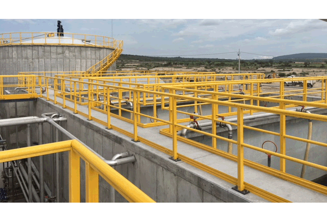 fibergrate industrial handrail systems